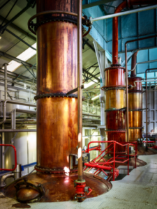 Loch Lomond Distillery stills