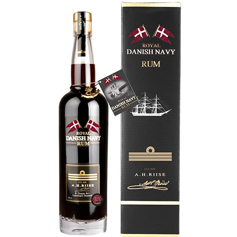 A. H. RIISE Royal Danish Navy Strength Rum