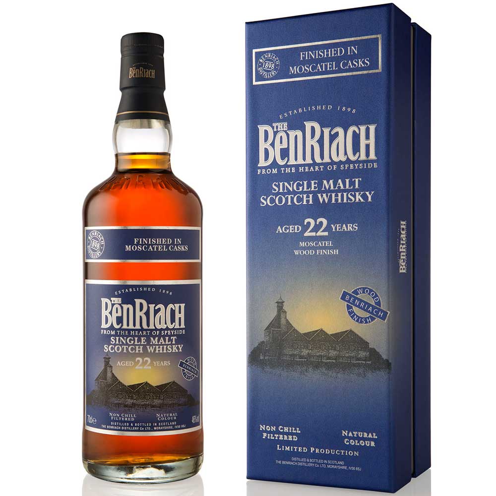 BENRIACH 22 Years Moscatel Finish