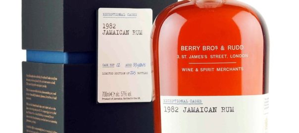 BERRYS' Rum Jamaica 1982 33 Years