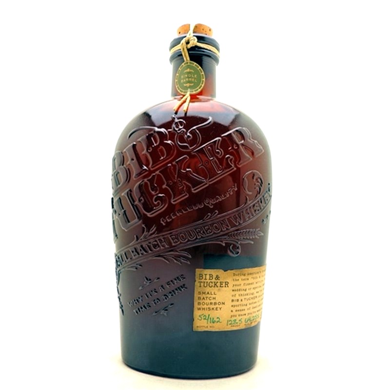 BIB & TUCKER 10 Years Single Barrel Small Batch Bourbon Whiskey