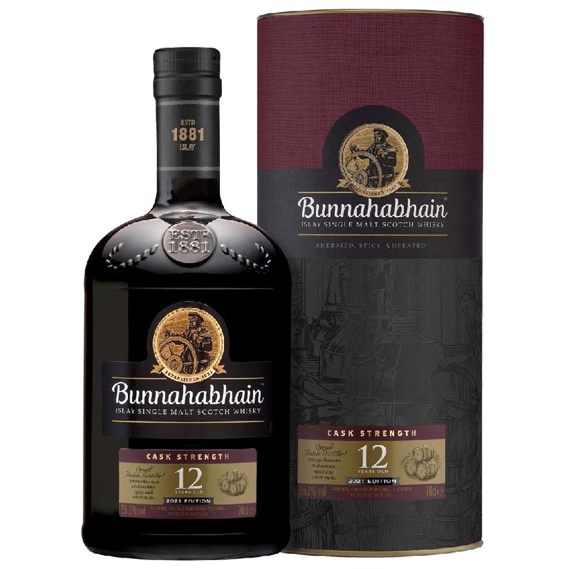 BUNNAHABHAIN 12 Years Cask Strength 2021