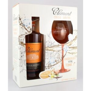 CLEMENT Creole Shrubb Orange Liqueur mit 1 Glas