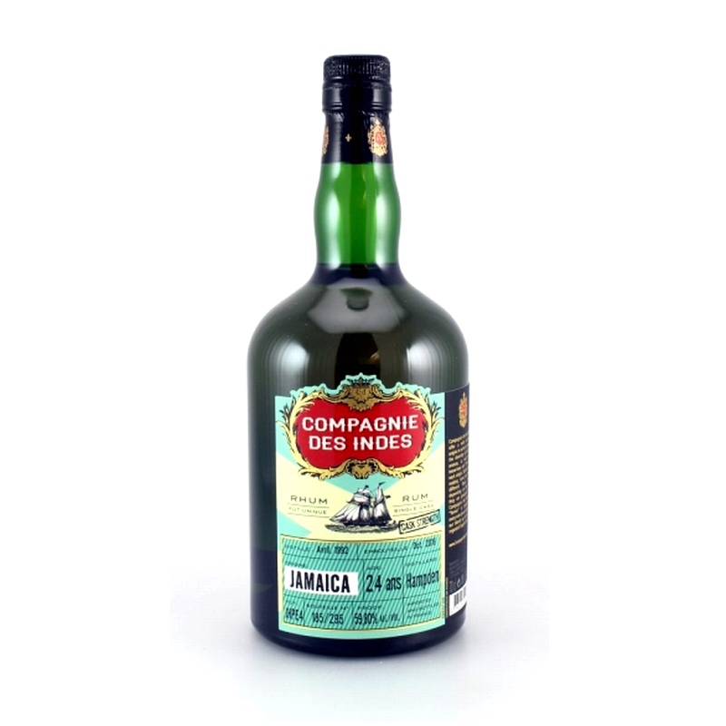 COMPAGNIE DES INDES Jamaica Hampden 24 Years Single Cask