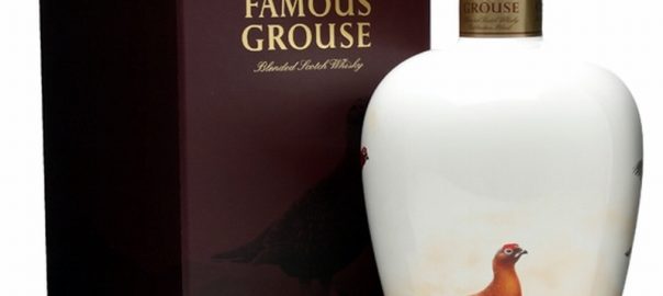 FAMOUS GROUSE Ceramic Decanter