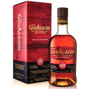 GLENALLACHIE 12 Years Ruby Port Wood Finish