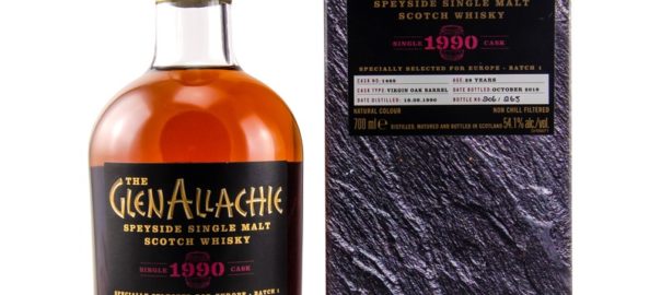 GLENALLACHIE 1990 Single Cask Virgin Oak Hogshead Cask 1468