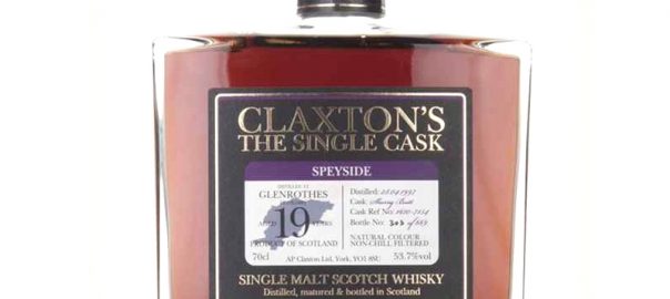 GLENROTHES 1997 19 Years Claxton's The Single Cask