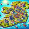 Karte mit allen irischen Destillerien
