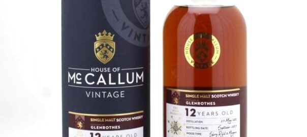 MCCALLUM Glenrothes 12 Years Sherry Refill & Margaux Cask Finish