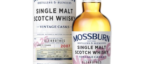 GLENROTHES 2007 11 Years No. 26 Vintage Casks Mossburn