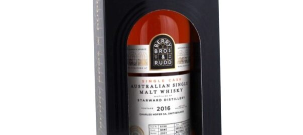 STARWARD Australian Single Malt Whisky 2016 exclusively for Charles Hofer Berry Brothers & Rudd
