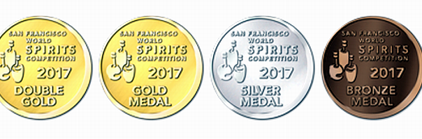 San Francisco World Spirits Competition 2017 Medals