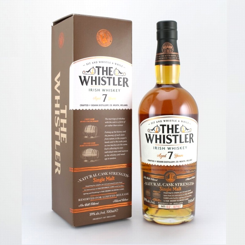 THE WHISTLER 7 Years Cask Strength