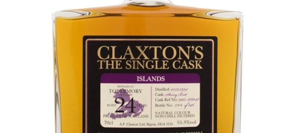 TOBERMORY 1994 24 Years Claxton's The Single Cask