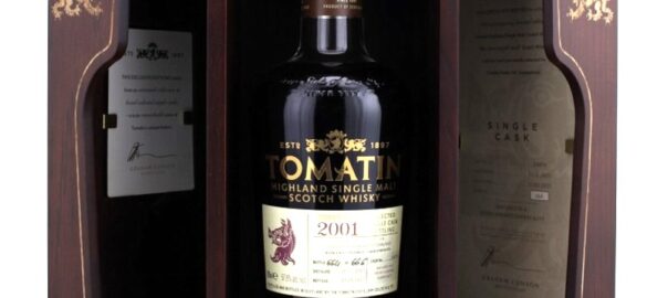 TOMATIN 2001 Single Cask 34874 1st Fill PX Butt Finish Exclusive for Switzerland