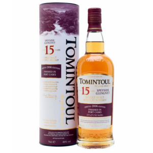 TOMINTOUL 15 Years 2006 Port Cask Finish