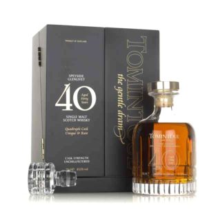 TOMINTOUL 40 Years Decanter